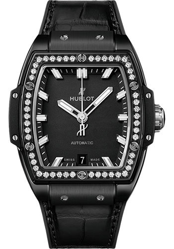 Hublot Spirit Of Big Bang Black Magic Diamonds Watch - 39 mm - Black Dial