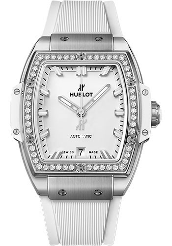 Hublot Spirit Of Big Bang Titanium White Diamonds Watch - 39 mm - White Dial