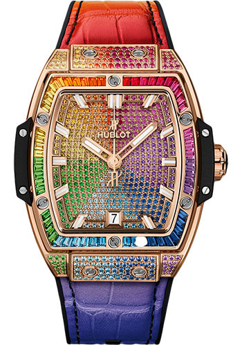 Hublot Spirit Of Big Bang King Gold Rainbow Watch - 39 mm - 18K King Gold Dial