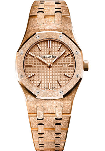 Audemars Piguet Royal Oak Frosted Gold Quartz Watch