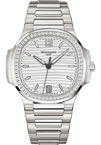 Patek Philippe Nautilus Ladies Automatic - 35.2 mm - Steel - Silvery Opaline Dial