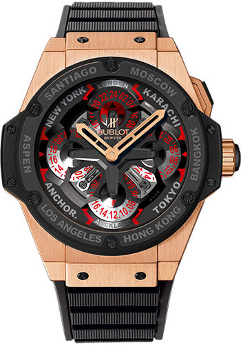 Hublot Big Bang King Power Unico GMT King Gold Ceramic Watch