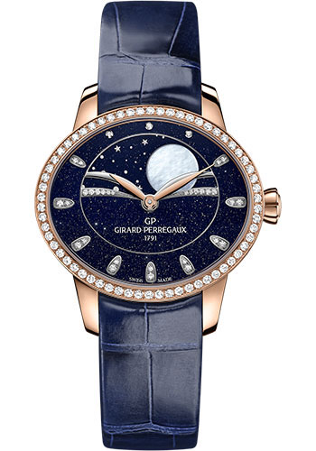 Girard-Perregaux Cat's eye Celestial Watch - Aventurine Diamond Dial