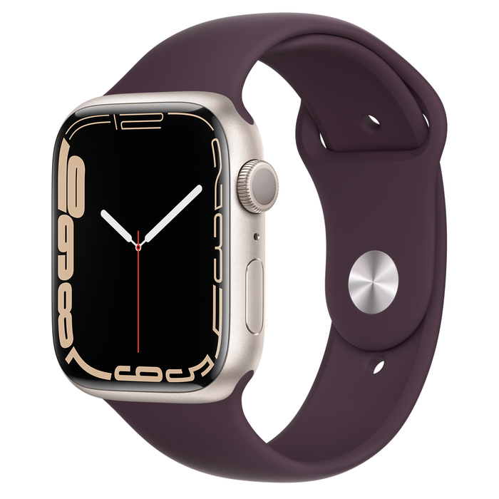 Apple Watch Series 7 GPS 45mm Starlight Aluminum Case with Sport Band