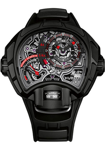Hublot MP-12 Key of Time Skeleton All Black Watch