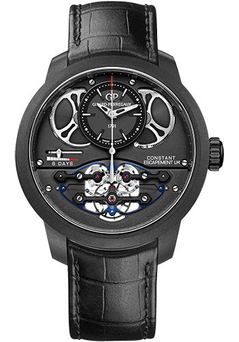 Girard-Perregaux Bridges Constant Escapement L.M. Watch - Carbon And Titanium Composite Case