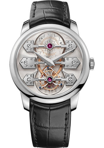 Girard-Perregaux Bridges La Esmeralda Tourbillon Watch - White Gold Case