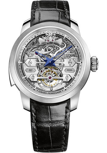Girard-Perregaux Bridges Minute Repeater Tourbillon with Bridges Watch - White Gold Case