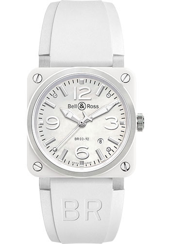 Bell & Ross BR 03-92 White Ceramic Watch