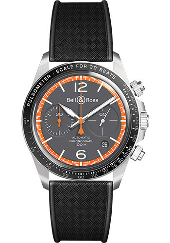 Bell & Ross BR V2-94 Garde-Cotes Watch - Rubber Strap
