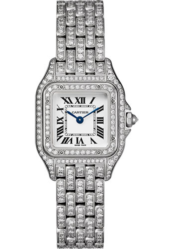 Cartier Panthère de Cartier Watch - 22 mm White Gold Diamond Case - Diamond Bezel - Diamond Bracelet