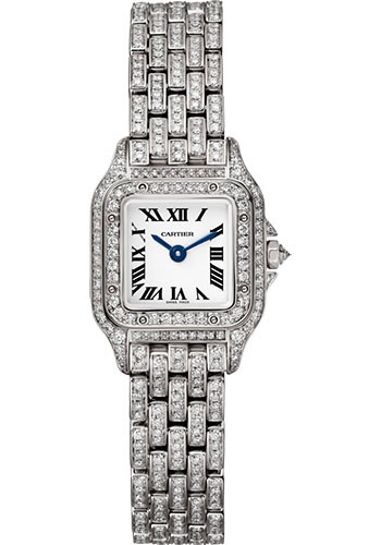 Cartier Panthère de Cartier Watch - 25 mm White Gold Diamond Case - Diamond Bracelet
