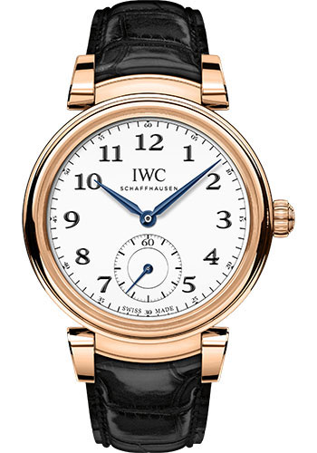 IWC Da Vinci Automatic Edition 150 Years Limited Edition of 250 Watch - 40.4 mm 5N Gold Case - White Dial - Black Alligator Strap