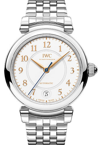 IWC Da Vinci Automatic 36 Watch - 36.0 mm Stainless Steel Case - Silver Dial - Steel Bracelet
