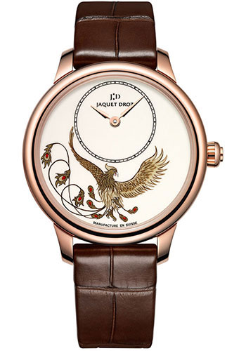 Jaquet Droz Les Ateliers D'Art Petite Heure Minute Enamel Painting 35mm Limited Edition of 88 Watch