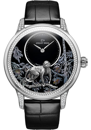 Jaquet Droz Les Ateliers D'Art Petite Heure Minute Relief Monkey Limited Edition of 28 Watch