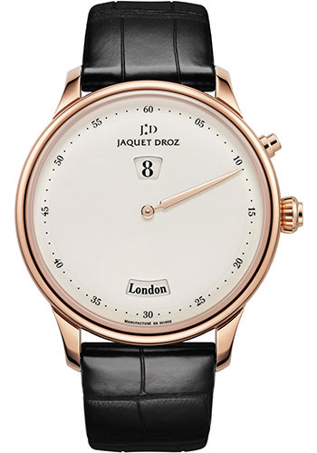 Jaquet Droz The Twelve Cities Ivory Enamel Watch