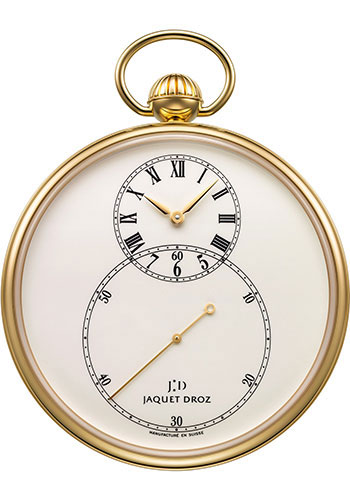 Jaquet Droz Grande Seconde La Montre De Poche Email Ivoire Watch