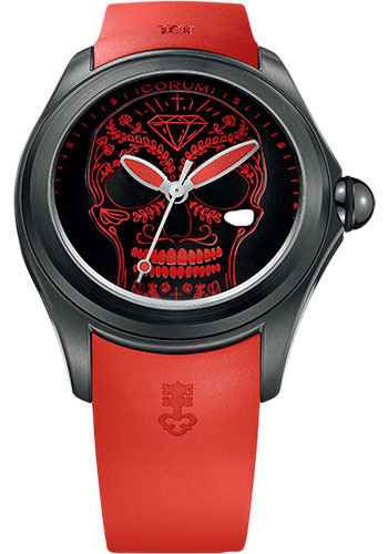 Corum Bubble 47 Skull Watch