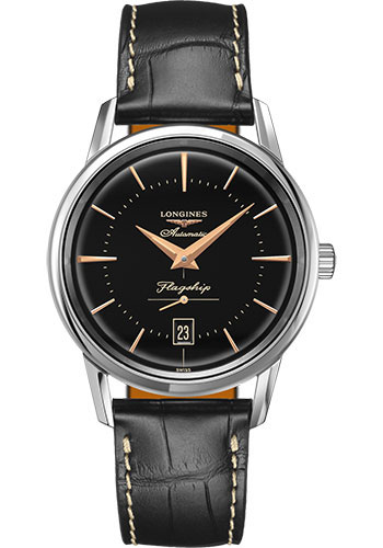 Longines Flagship Heritage - Black Dial