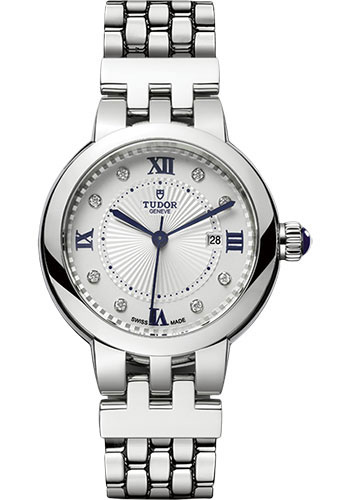 Tudor Clair De Rose Watch - 30mm - Diamond Dial - Bracelet