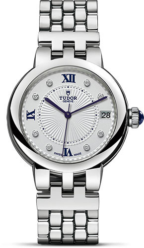 Tudor Clair De Rose Watch - 34 mm - Diamond Dial