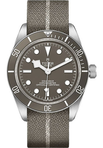 Tudor Black Bay Fifty-Eight 925 Watch - 39 mm Silver Case - Taupe Dial - Taupe Fabric Strap
