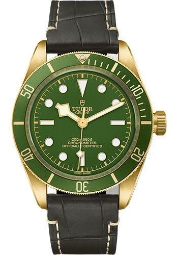 Tudor Black Bay Fifty-Eight 18K Watch - 39mm Yellow Gold Case - Green Dial