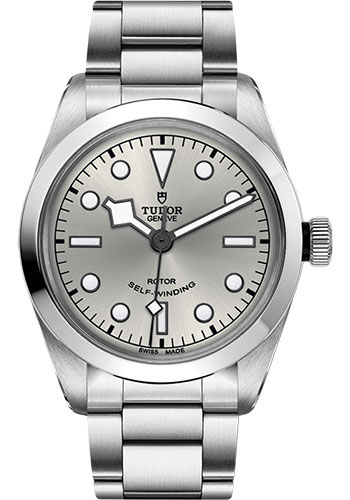 Tudor Black Bay 36 Watch - 36mm Steel Case - Silver Dial - Bracelet