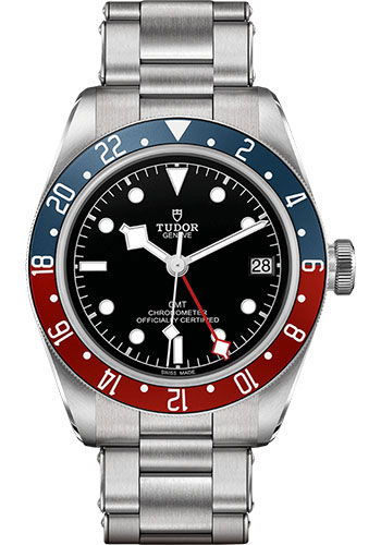 Tudor Black Bay GMT Watch - 41 mm Steel Case - Bracelet