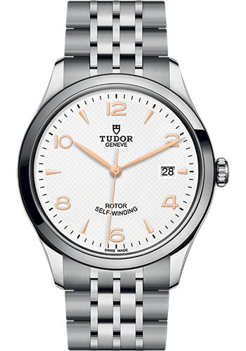 Tudor 1926 Watch - 39mm Steel Case - White Dial - Bracelet