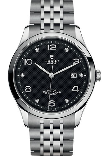 Tudor 1926 Watch - 41mm Steel Case - Black Diamond Dial