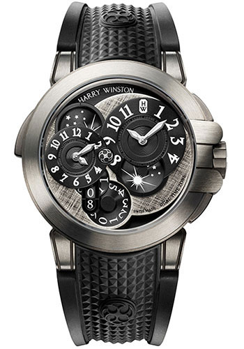 Harry Winston Ocean Dual Time Monochrome