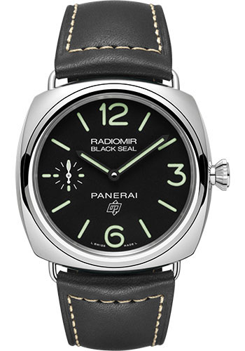Panerai Radiomir Black Seal Logo - 45mm - Polished Steel