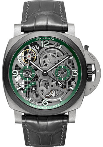 Panerai Luminor Tourbillon GMT - 47mm - Sandblasted Titanium