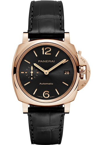 Panerai Luminor Due - 38mm - Polished Goldtech - Black Sun-Brushed Dial