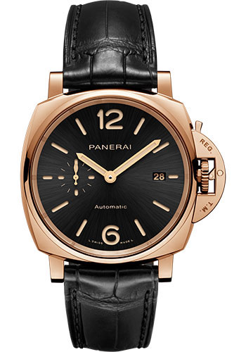 Panerai Luminor Due - 42mm - Polished Goldtech - Black Sun-Brushed Dial