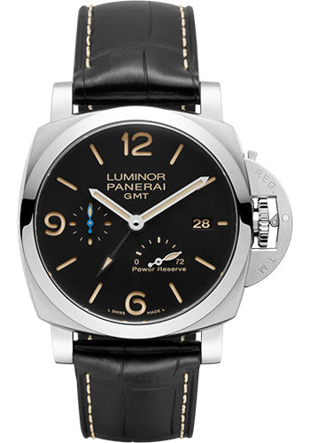 Panerai Luminor GMT Power Reserve - 44mm - Brushed Steel