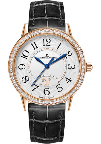 Jaeger-LeCoultre Rendez-Vous Night & Day Large - Pink Gold Case - Silvered Grey Dial