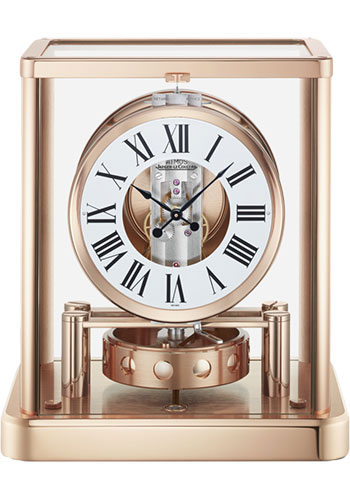 Jaeger-LeCoultre Atmos Classique - Gilt Brass Case - White Dial