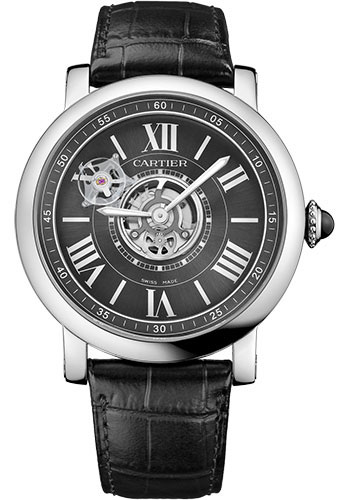 Cartier Rotonde de Cartier Astrotourbillon Cristal de Carbone Watch - 47 mm Niobium-Titanium Case