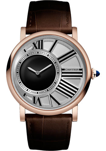 Cartier Rotonde de Cartier Mystery Watch - 42 mm Pink Gold Case