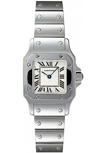 Cartier Santos de Cartier Galbée Watch - Small Steel Case - And Steel Bracelet