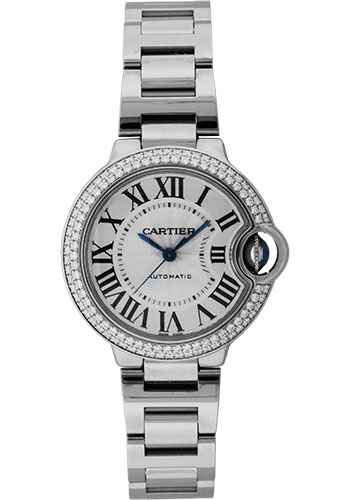 Cartier Ballon Bleu de Cartier Watch - 33 mm White Gold Diamond Case