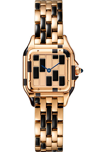Cartier Panthere de Cartier Watch - 22 mm Pink Gold Case - Gold Dial