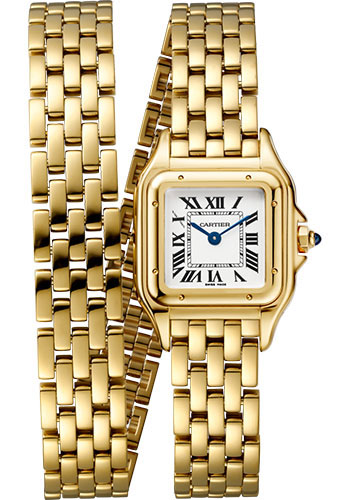 Cartier Panthère de Cartier Double Loop Watch - 22 mm Yellow Gold Case - Yellow Gold Double Loop Bracelet