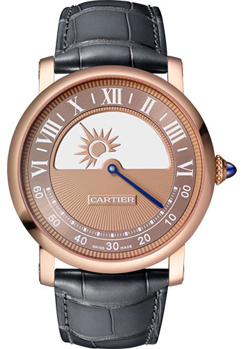 Cartier Rotonde de Cartier Mysterious Movement Watch - 40 mm Pink Gold Case