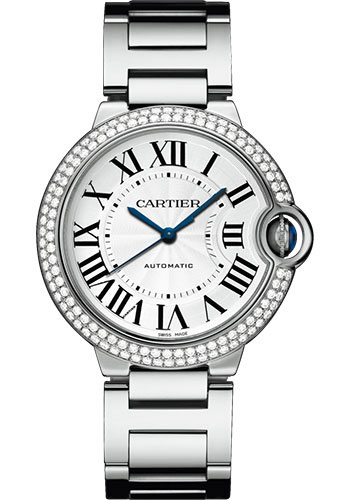 Cartier Ballon Bleu de Cartier Watch - 36 mm White Gold Diamond Case
