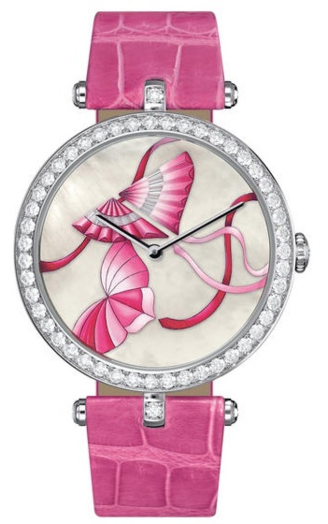 Van Cleef & Arpels Lady Arpels Poetry of Time Cerf-Volant Fuchsia