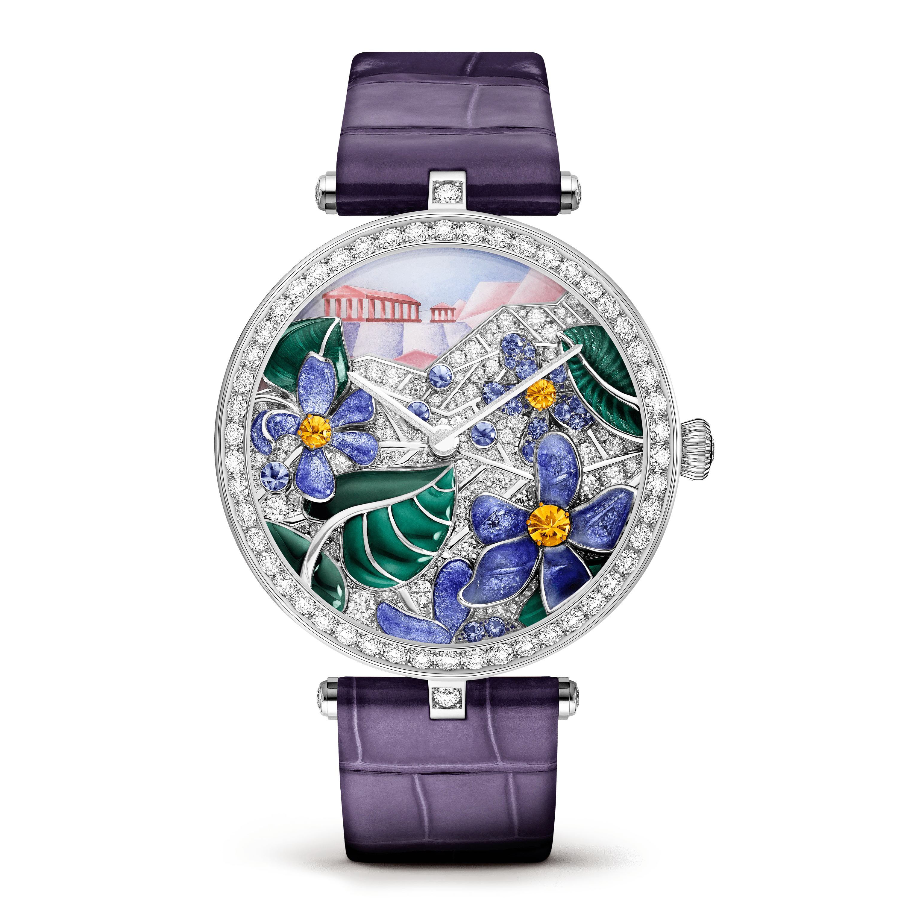 Van Cleef & Arpels Lady Arpels Poème Violette watch